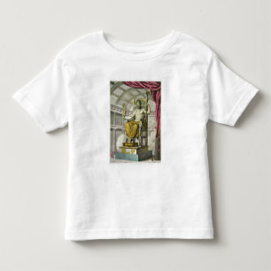 Statue von Jupiter in einem Tempel, von 'Costumi Kleinkind T-shirt
