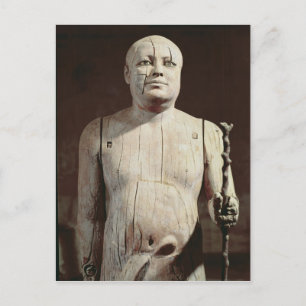 Statue von Ka-Aper Postkarte