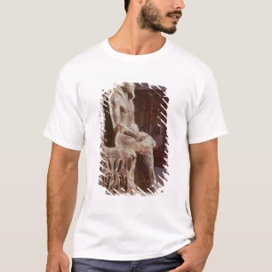 Statue von Khafre inthronisierte T-Shirt