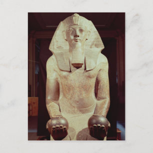 Statue von Königin Makare Hatshepsut Postkarte
