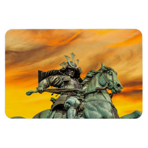 Statue von Kusunoki Masashige, Japan Magnet