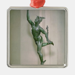 Statue von Mercury Ornament Aus Metall