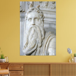 Statue von Moses biblische Canvas Print Picture 8 Leinwanddruck
