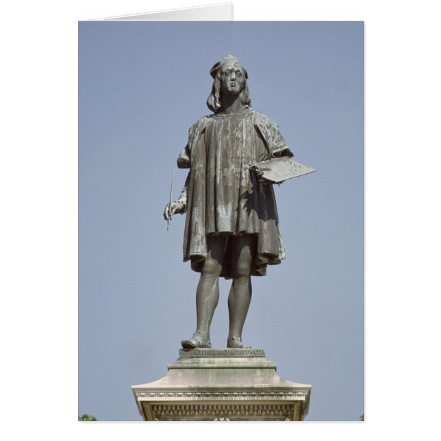 Statue von Raphael Sanzio von Urbino, 1897 (Vorne)