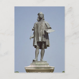 Statue von Raphael Sanzio von Urbino, 1897 Postkarte