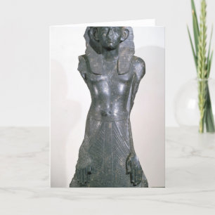Statue von Sesostris III im Mittelalter Karte