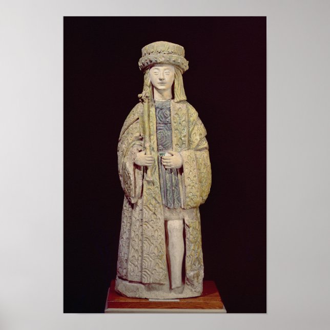 Statue von St. Louis Poster (Vorne)