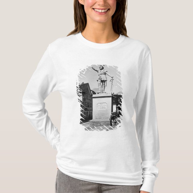 Statue von William sagen, c.1860-90 T-Shirt (Vorderseite)