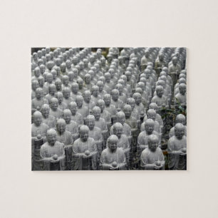 Statuen Buddha-Zeilen Puzzle