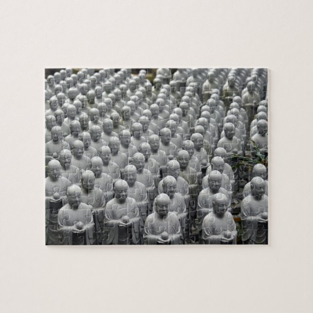 Statuen Buddha-Zeilen Puzzle (Horizontal)
