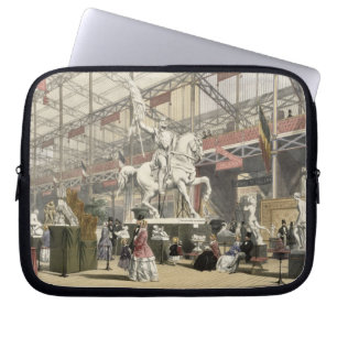 Statuen im Belgien-Abschnitt des großen Exhibi Laptopschutzhülle