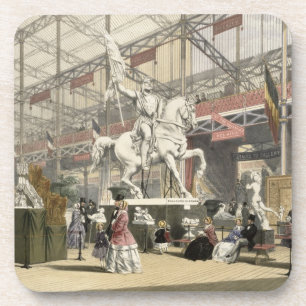 Statuen im Belgien-Abschnitt des großen Exhibi Untersetzer