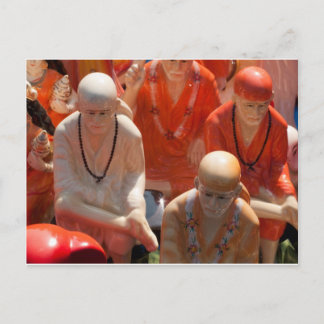 Statuen von Sai Baba Postkarte