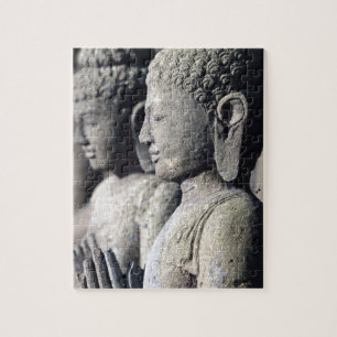 Statuen von Stone Buddha Puzzle
