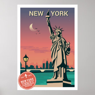 Statuenfreiheit Poster