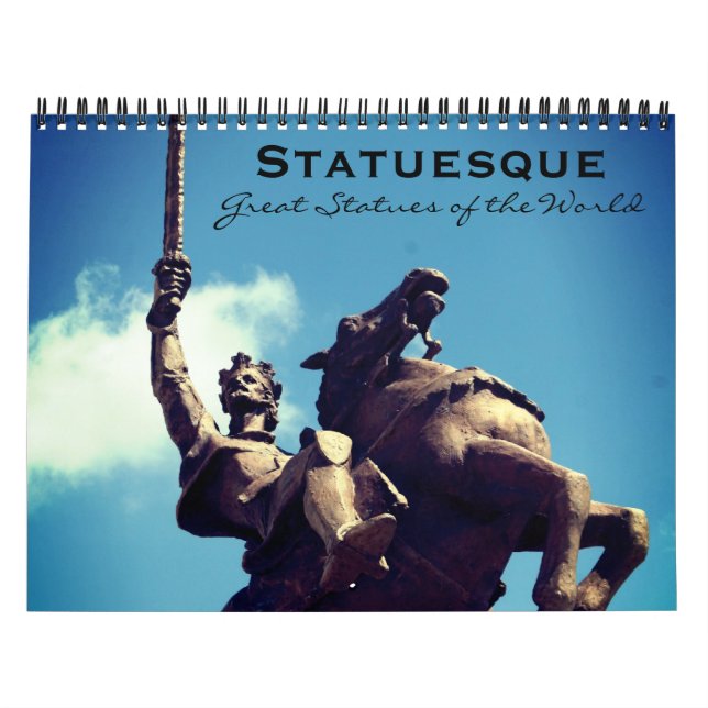statuenhafte Welt Kalender (Titelbild)