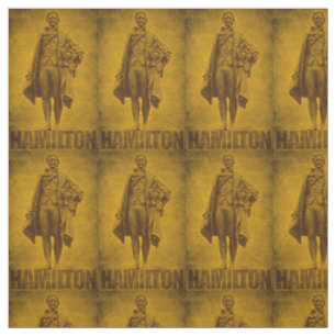 Statuenhafter Alexander-Hamilton-Entwurf Stoff