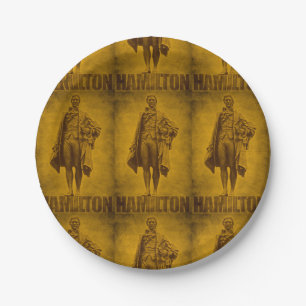 Statuesque Alexander Hamilton Design Pappteller