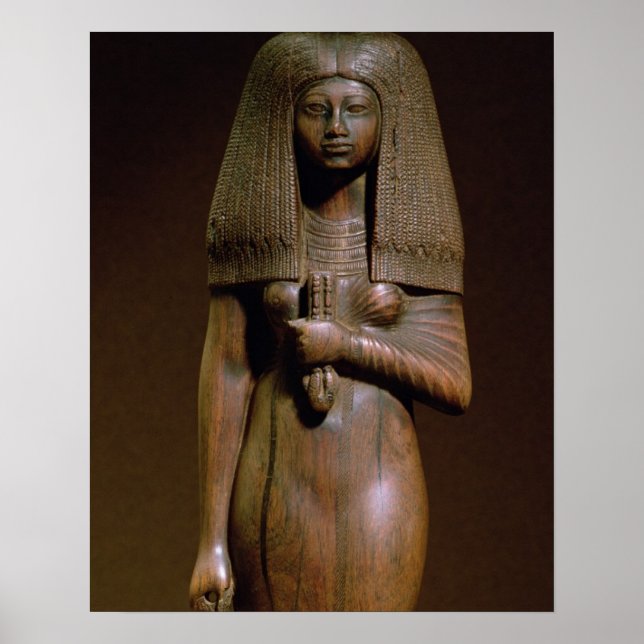 Statuette der Tuya, Leiter des Harems von Min, N Poster (Vorne)