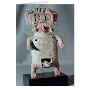 Statuette einer Frau, die entbindet