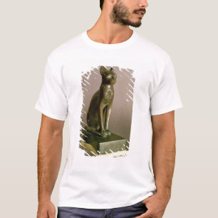 Statuette einer Katze, welche die Göttin Bastet T-Shirt