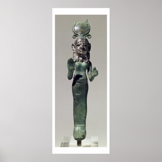 Statuette einer phönizischen Göttin aus dem Phoeni Poster (Vorne)