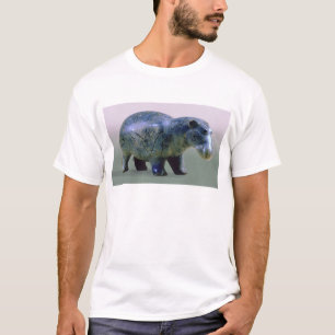 Statuette eines Hippopotamus T-Shirt