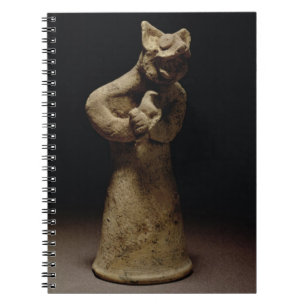 Statuette eines Löwe-Köpfigen Dämons, Notizblock