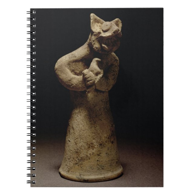 Statuette eines Löwe-Köpfigen Dämons, Notizblock (Vorderseite)