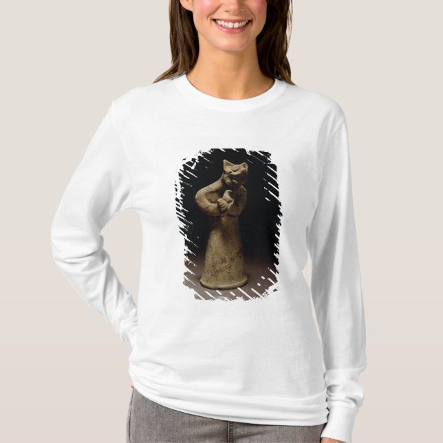 Statuette eines Löwe-Köpfigen Dämons, T-Shirt (Vorderseite)