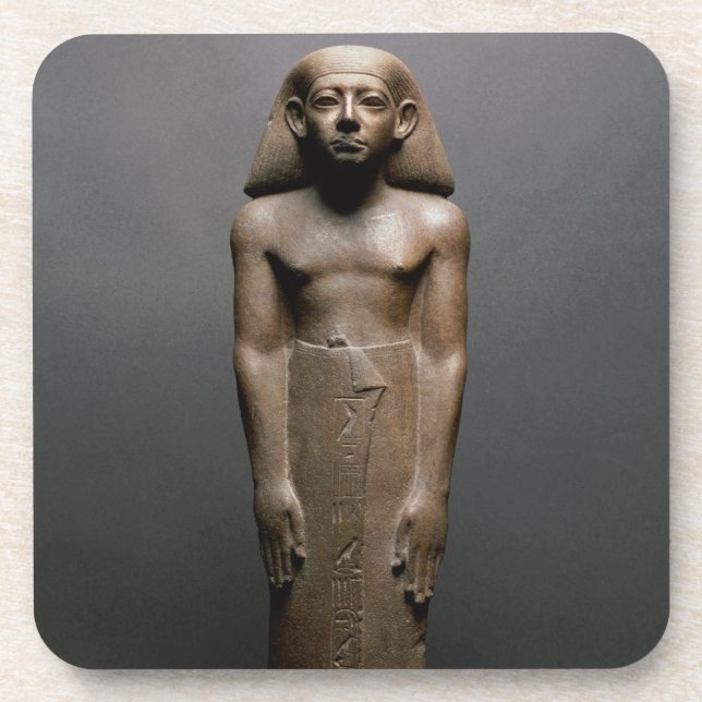 Statuette von Amenemhatankh, Arbeitskraft bei Untersetzer (Vorderseite)