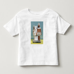 Statuette von Amenophis IV und von Nefertiti Kleinkind T-shirt