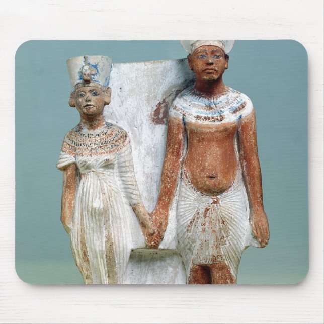 Statuette von Amenophis IV und von Nefertiti Mousepad (Vorne)