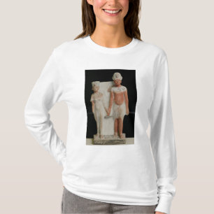 Statuette von Amenophis IV und von Nefertiti T-Shirt