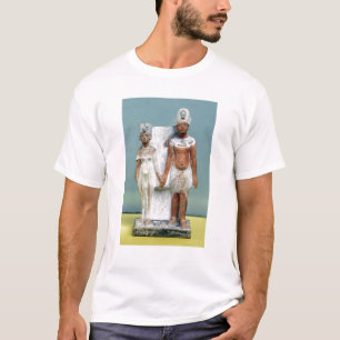 Statuette von Amenophis IV und von Nefertiti T-Shirt
