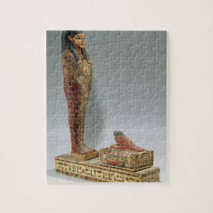 Statuette von Osiris von Iahmes (gemaltes Holz) Puzzle