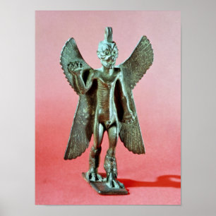 Statuette von Pazuzu, ein assyrischer Winddämon Poster