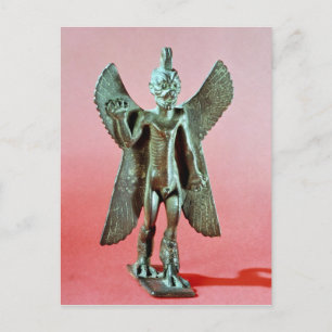 Statuette von Pazuzu, ein assyrischer Winddämon Postkarte