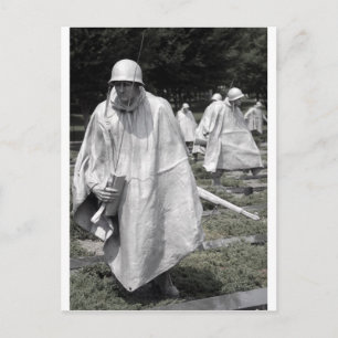 Status der Veteranen aus dem Koreakrieg Postkarte