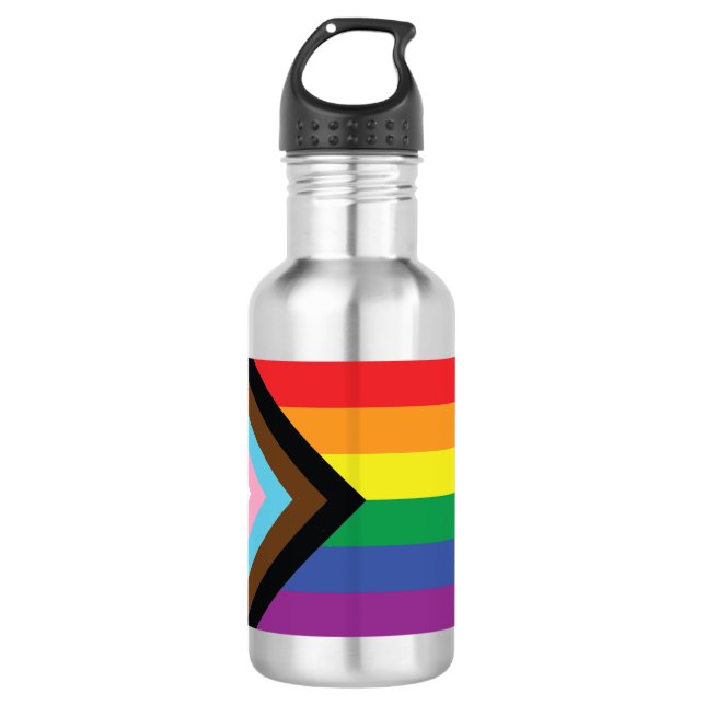 Status-Markierung Edelstahlflasche (Vorderseite)