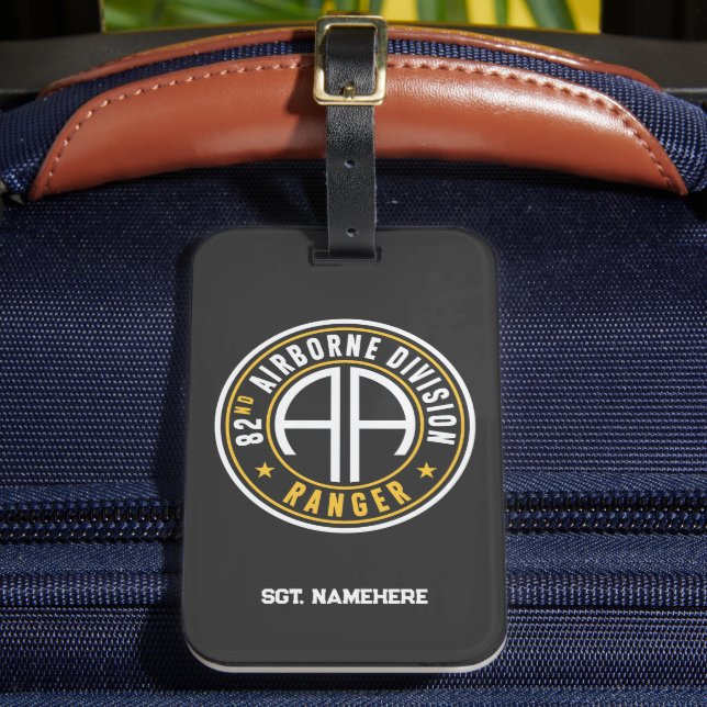 Status "Ranger" der Im Flugzeug Abteilung im 82. Gepäckanhänger (Vorderseite Insitu 2)