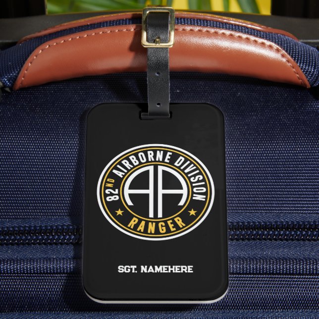 Status "Ranger" der Im Flugzeug Abteilung im 82. Gepäckanhänger (Vorderseite Insitu 2)