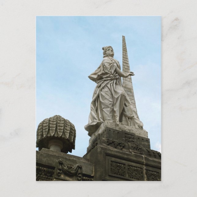 Statut von Fortidude in Bamberg Postkarte (Vorderseite)