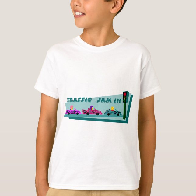 Stau T-Shirt (Vorderseite)