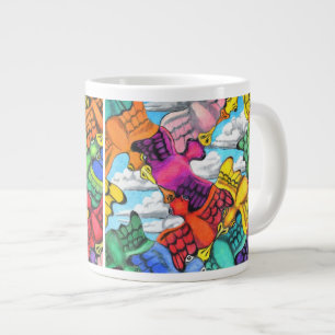 Stau-Tunnel-bohrwagenTasse Jumbo-Tasse