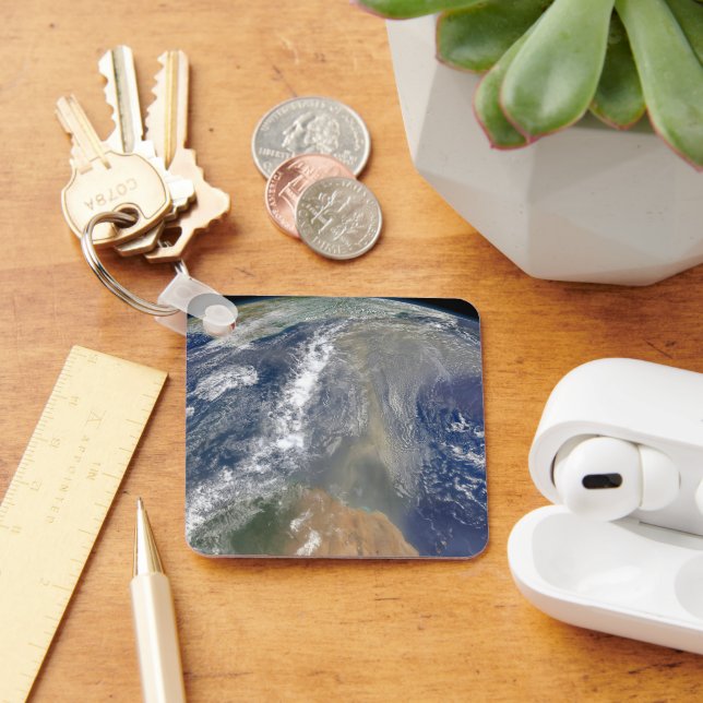 Staub in Richtung Südamerika Schlüsselanhänger (Schreibtisch)