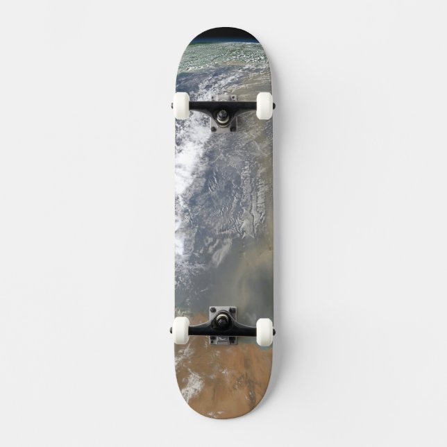 Staub in Richtung Südamerika Skateboard (Vorderseite)