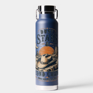 Staub Sterne Zweite Chancen Western Design Trinkflasche