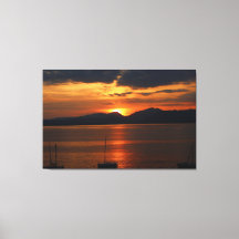 Staub über dem Gardasee