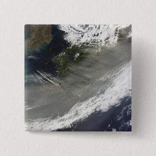 Staub über Japan Button